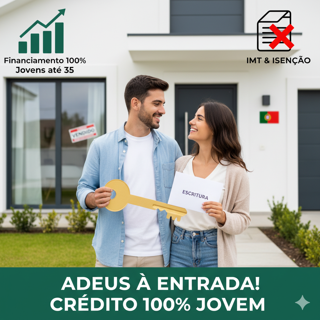 Adeus à Entrada! O Guia Completo do Crédito Habitação a 100% para Jovens em Portugal